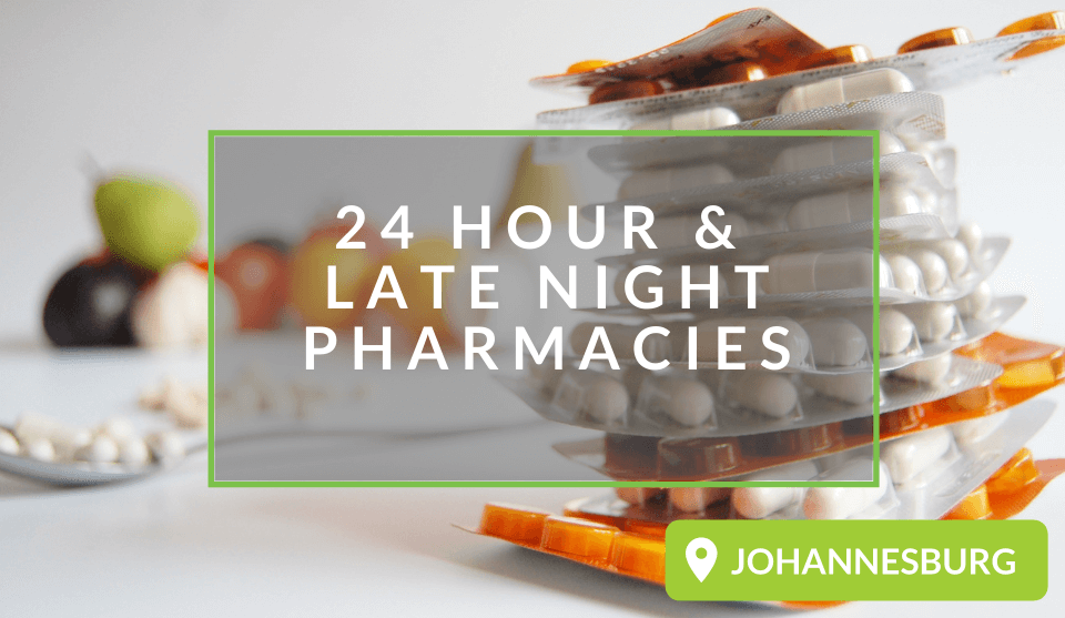 24 hour pharmacies Joburg