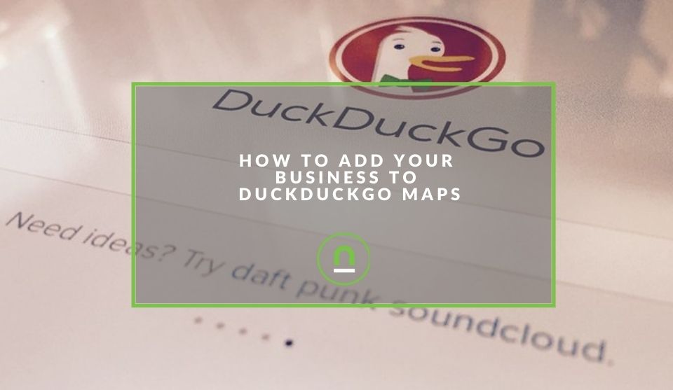 Add business listing to duckduckgo maps