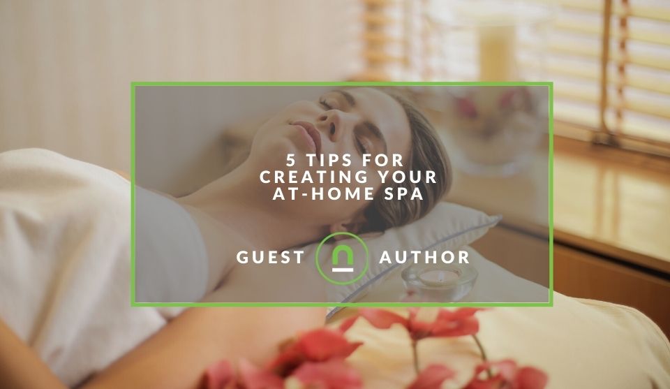 Creating a spa experience at home