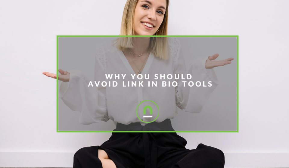 Avoid link in bio tools