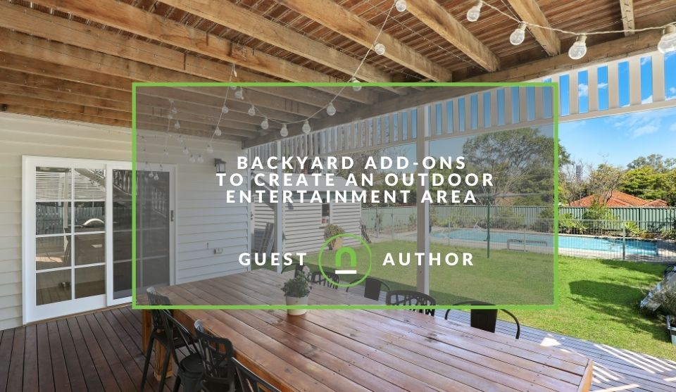 How to create an backyard for entertainment