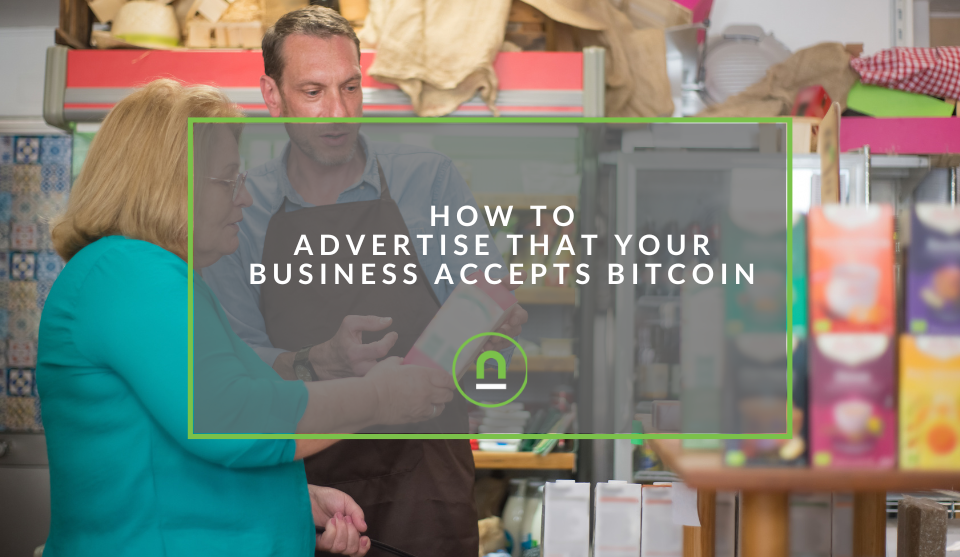 Promote accepting Bitcoin
