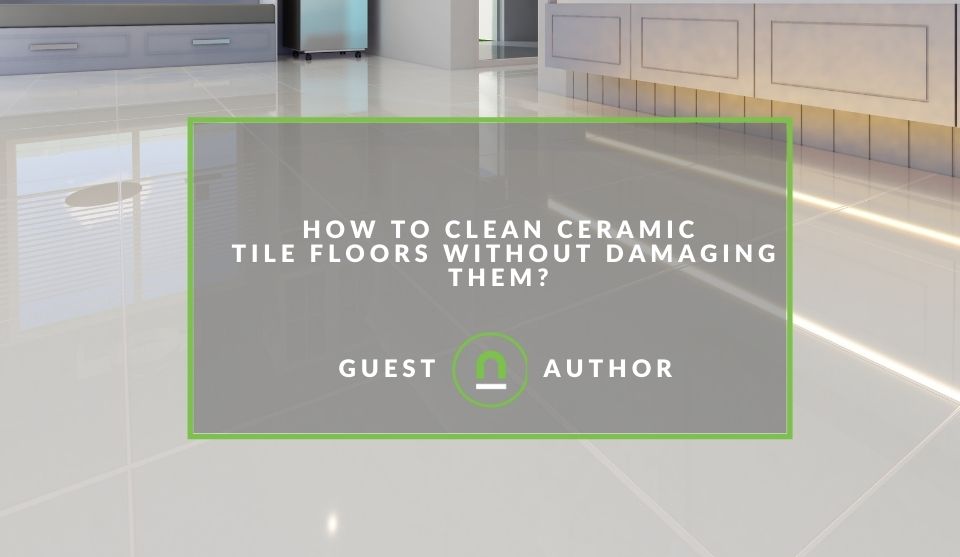 Tips for clean ceramic tiles 