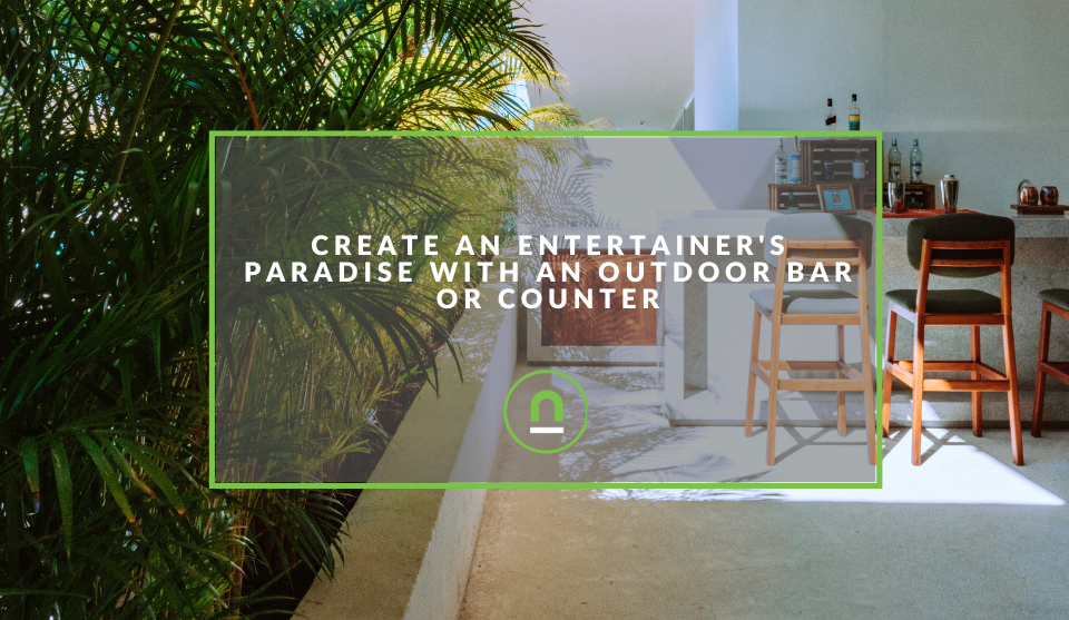 Entertaining at your home bar