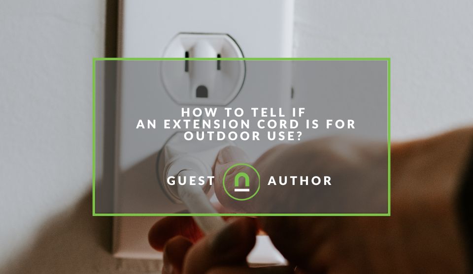 What is an outdoor extension cord