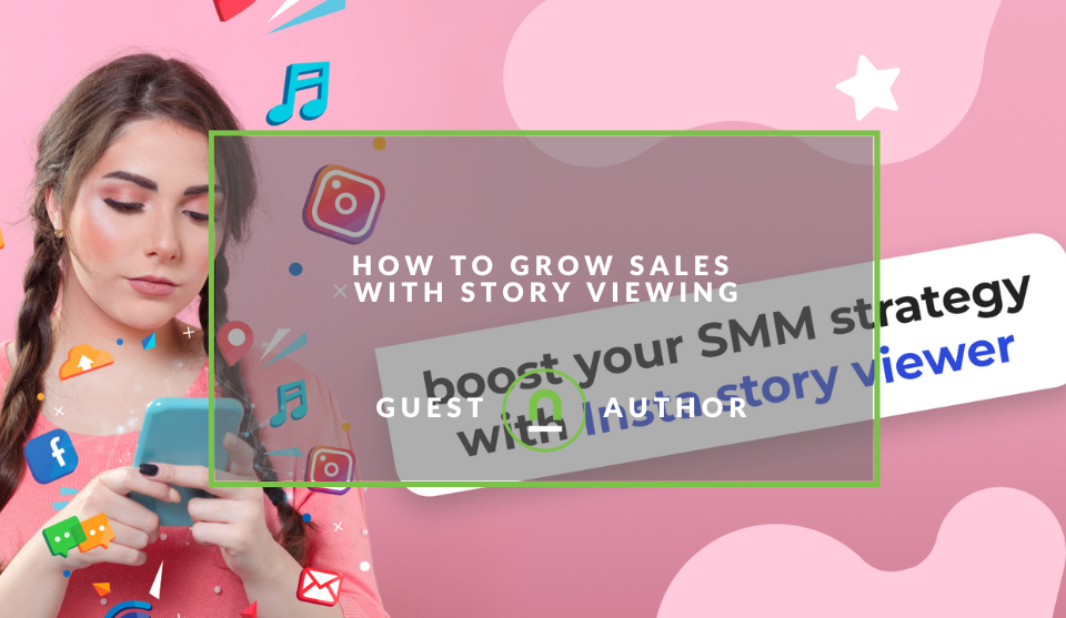 Grow sales with instagram stories