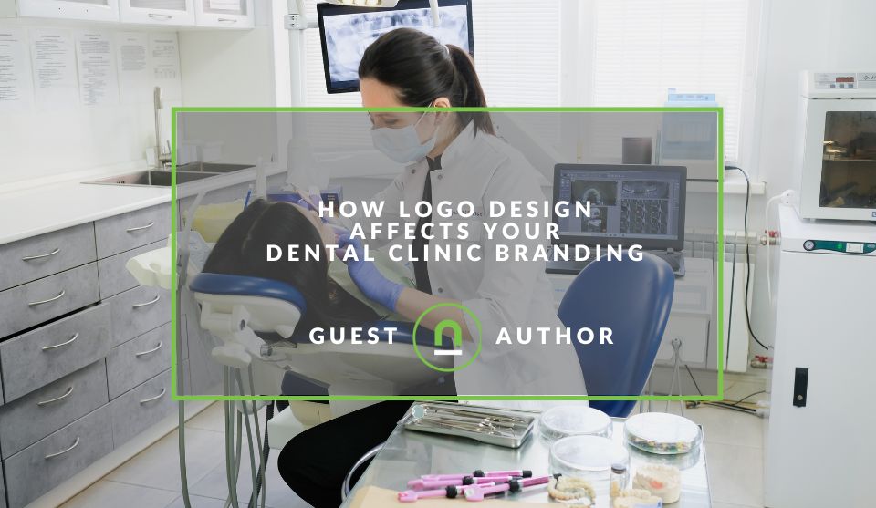 Logo design affects dental clinic