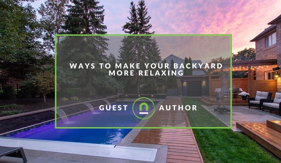 Creating a relaxing backyard