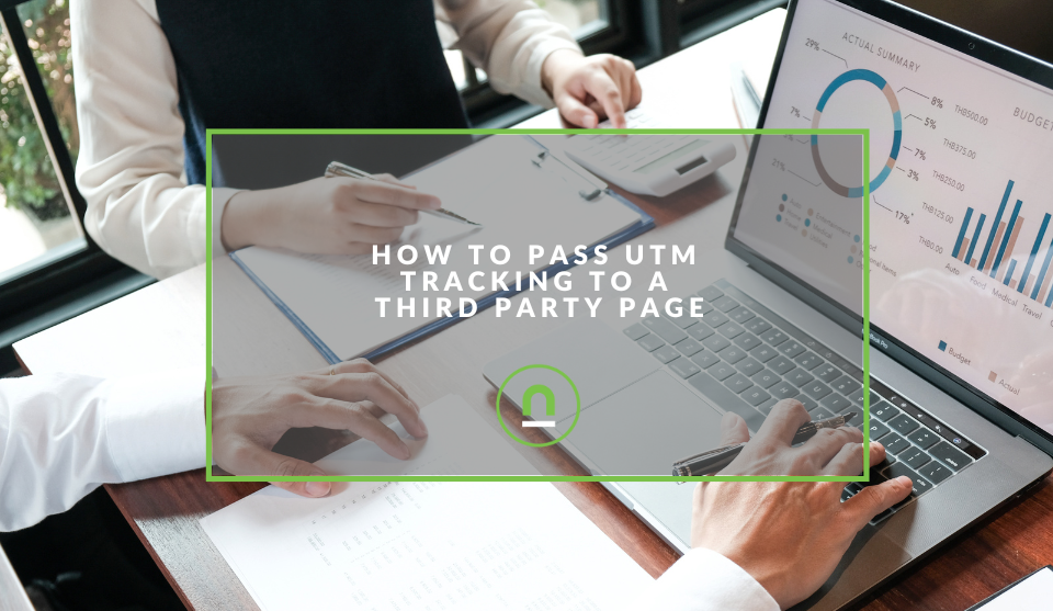 pass utm to third party website