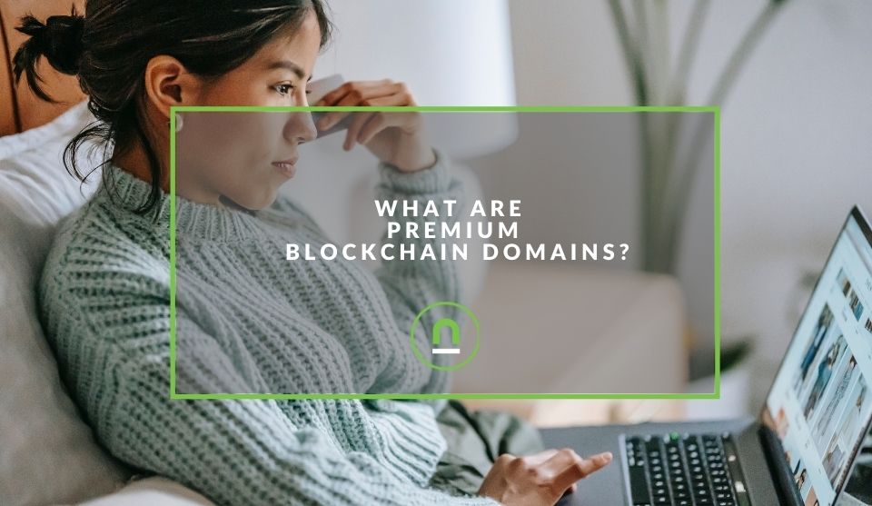 How premium NFT domains work