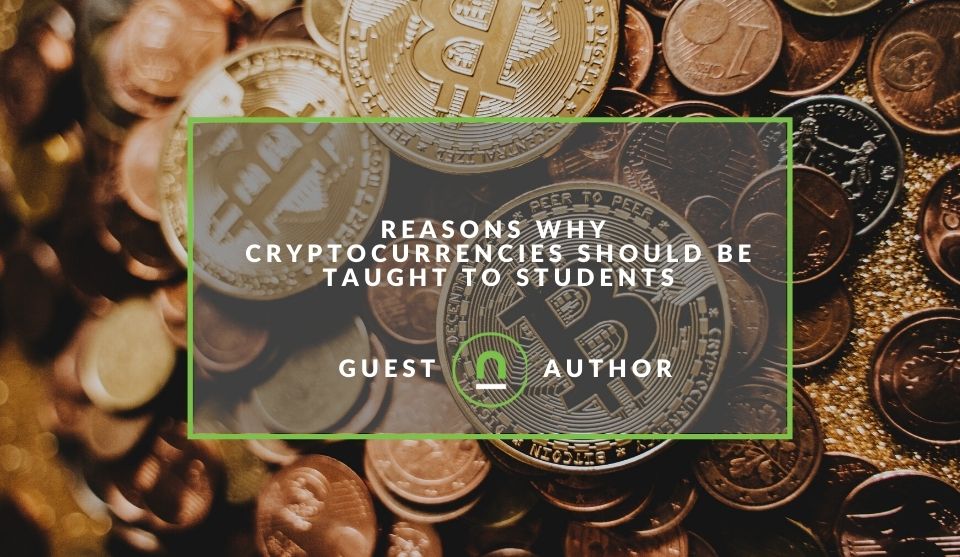students taught about Bitcoin and crypto