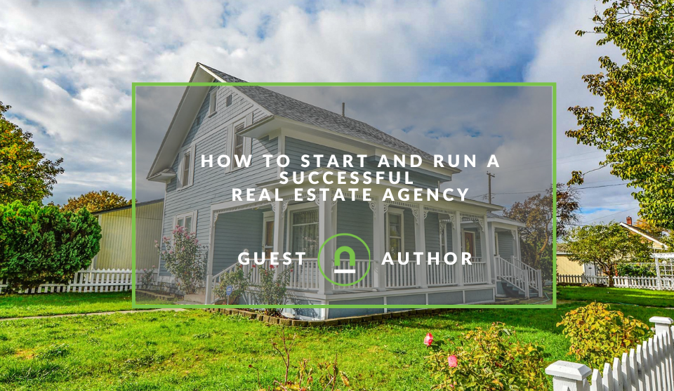 Running a real estate agency