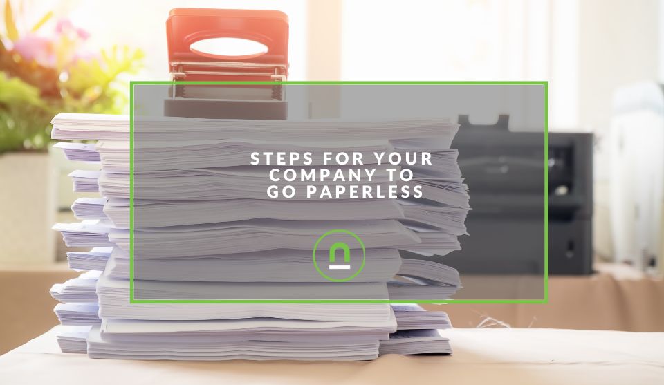 Get your company off using paper