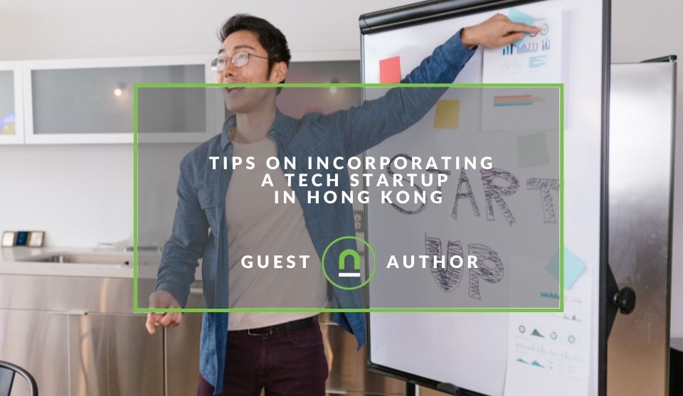 Tech startup in Hong Kong