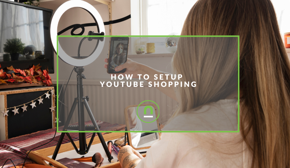 How to setup YouTube shopping account