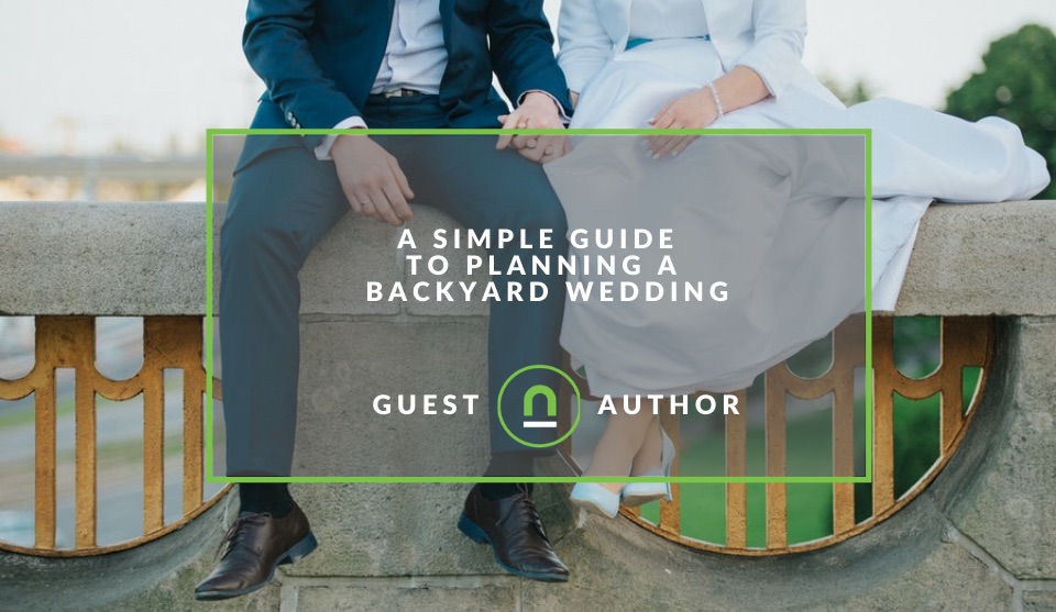 Backyard wedding planning guide