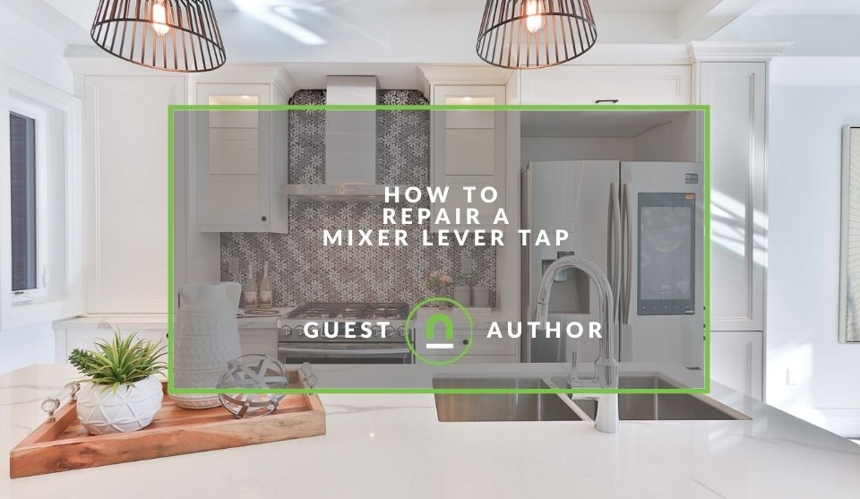 Tips for repairing mixer lever taps