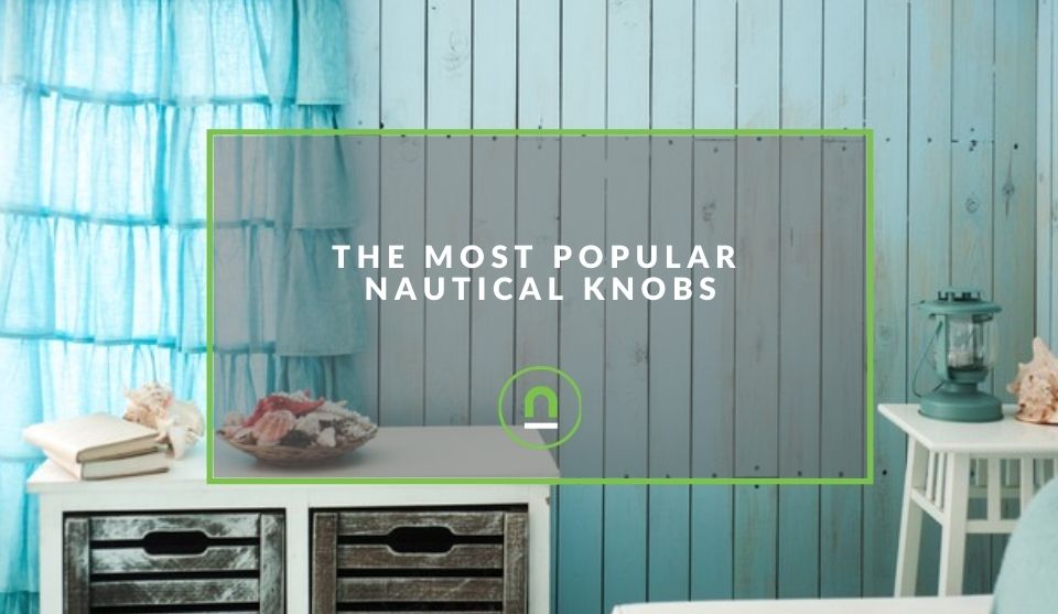 Nautical decor knobs for redecorating 