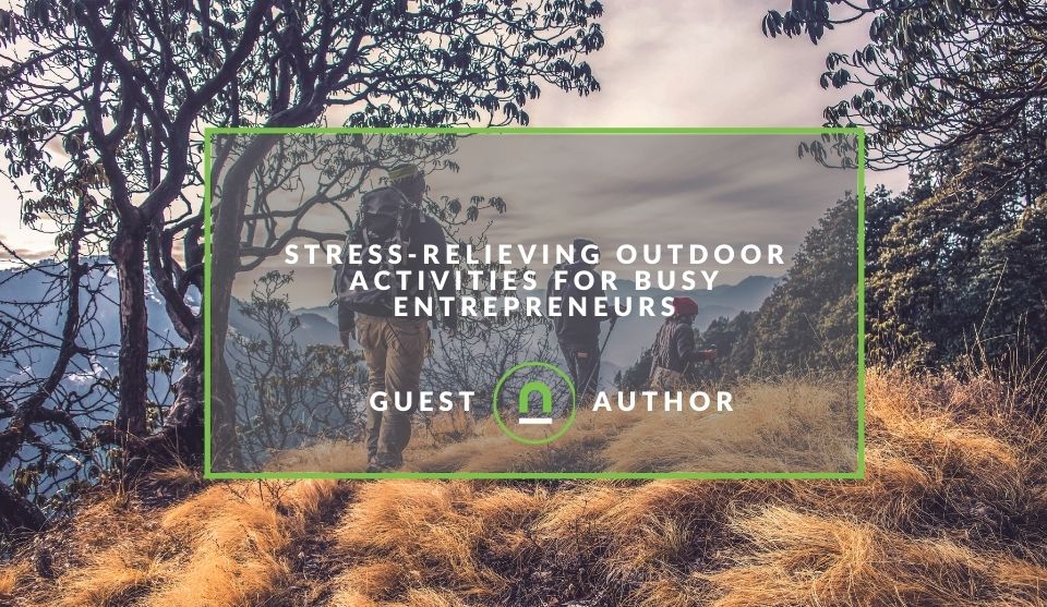 Outdoor activities that help entrepreneurs destress