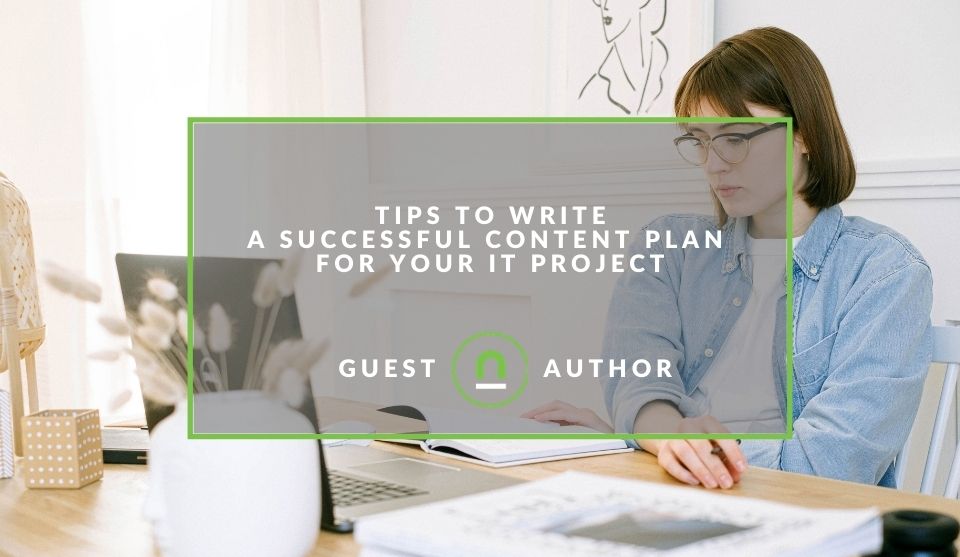 content planning for an IT project