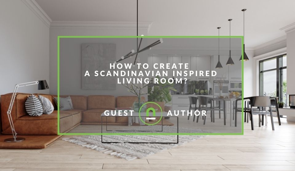 Tips for a Scandinavia inspired living room