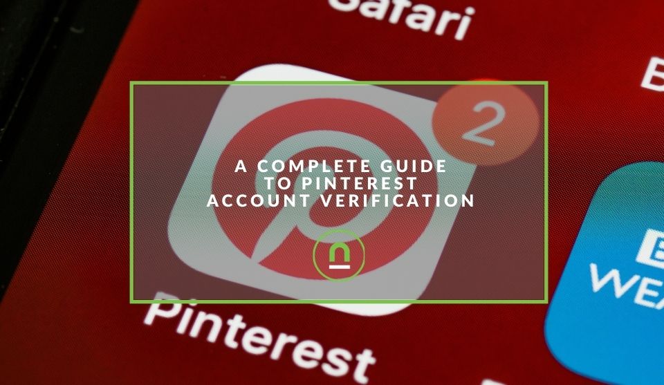 Getting your Pinterest account verified