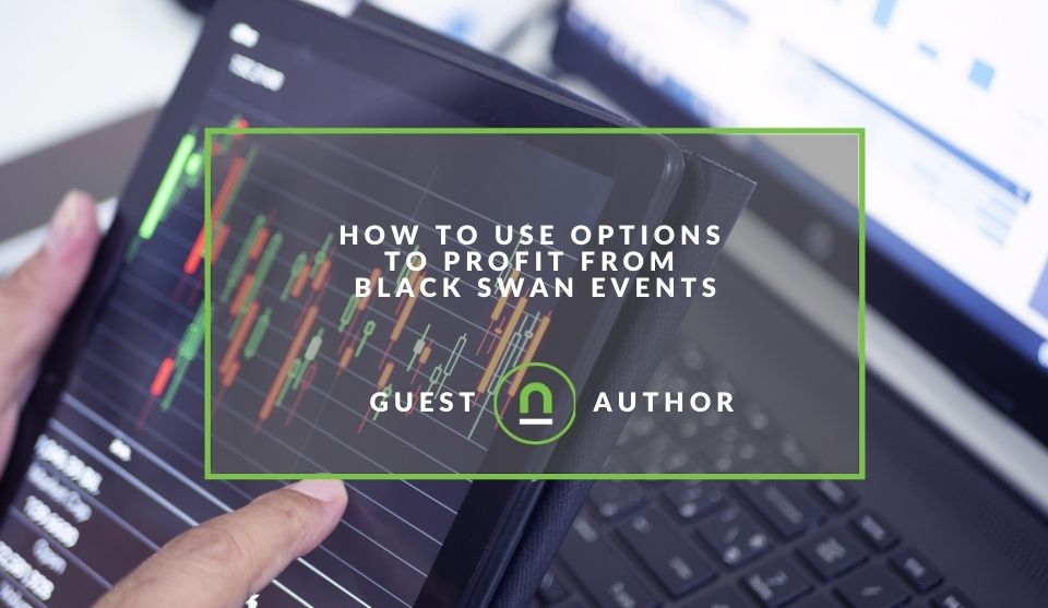 Using options on black swan evens