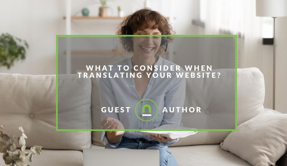 Translating website considerations 