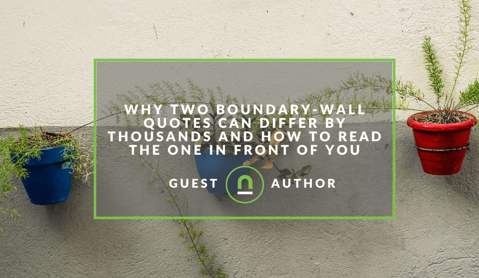 boundary wall quotes