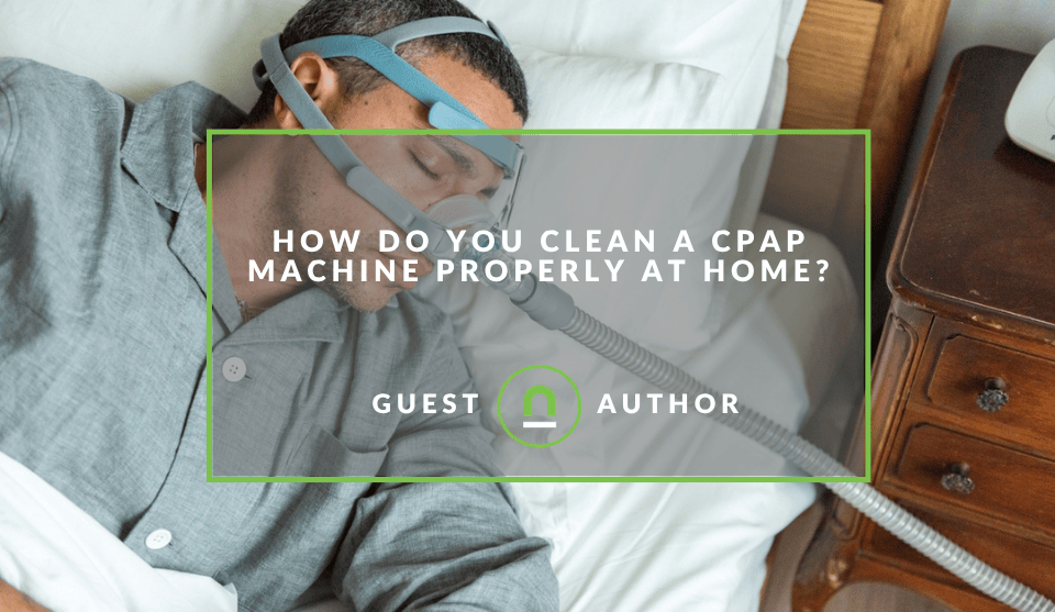 CPAP machine cleaning guide
