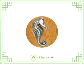 Sea horse cabinet knob