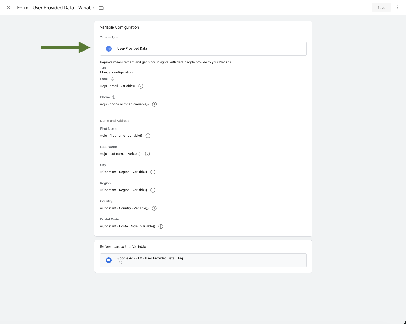 Google Ads enhanced conversion