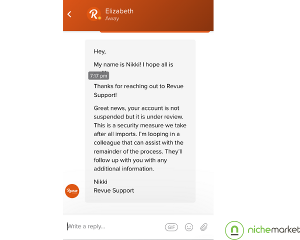 second customer service response