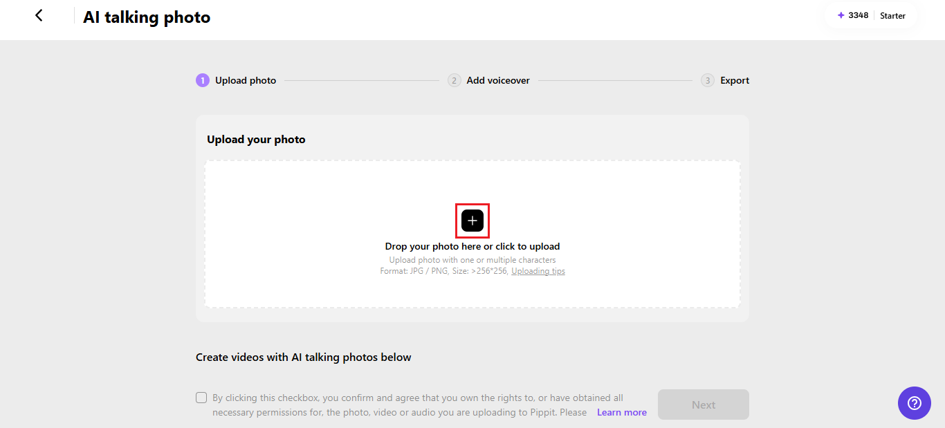 Uploading Files to Pippit