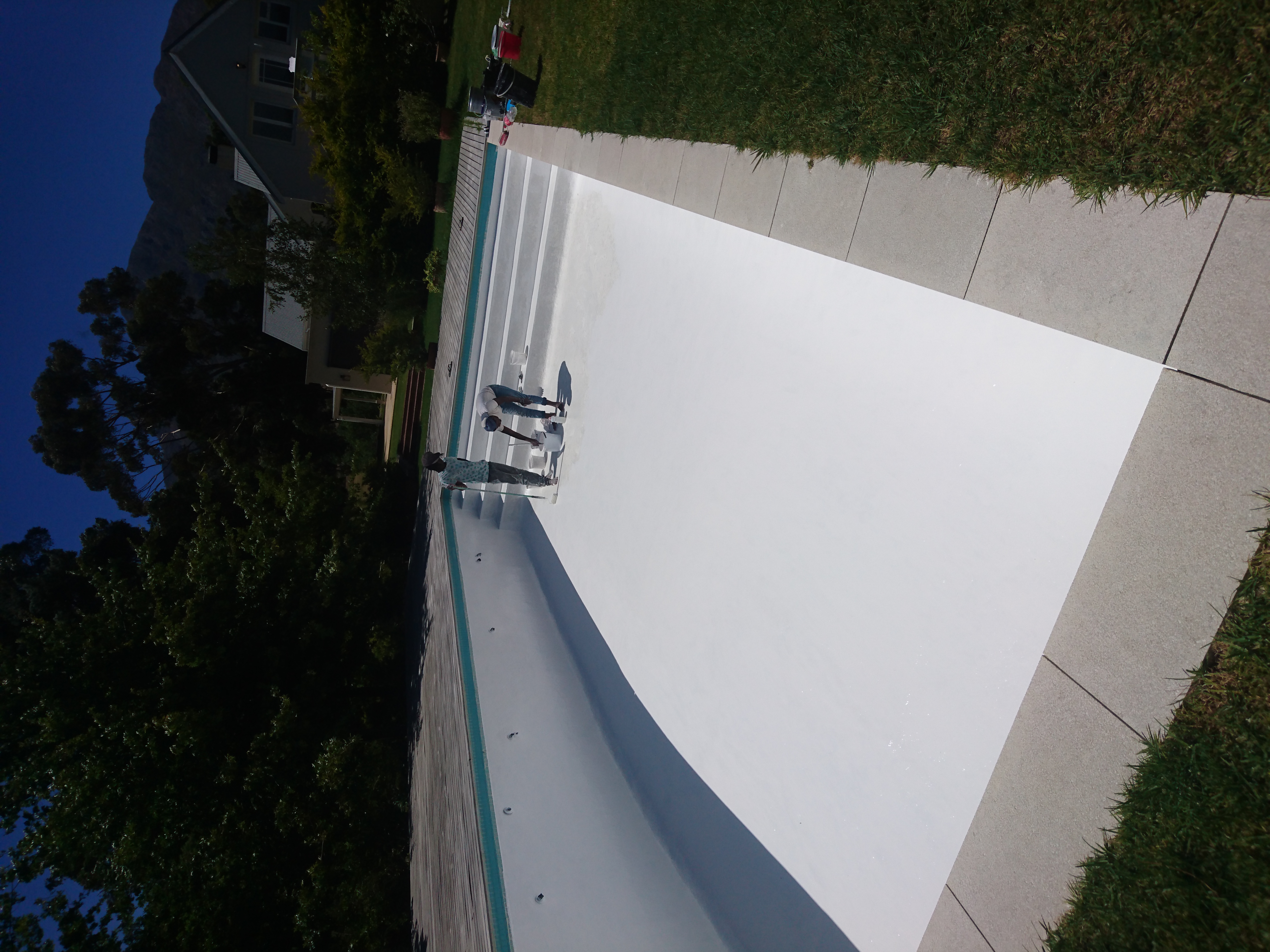 Swimming pool renovation