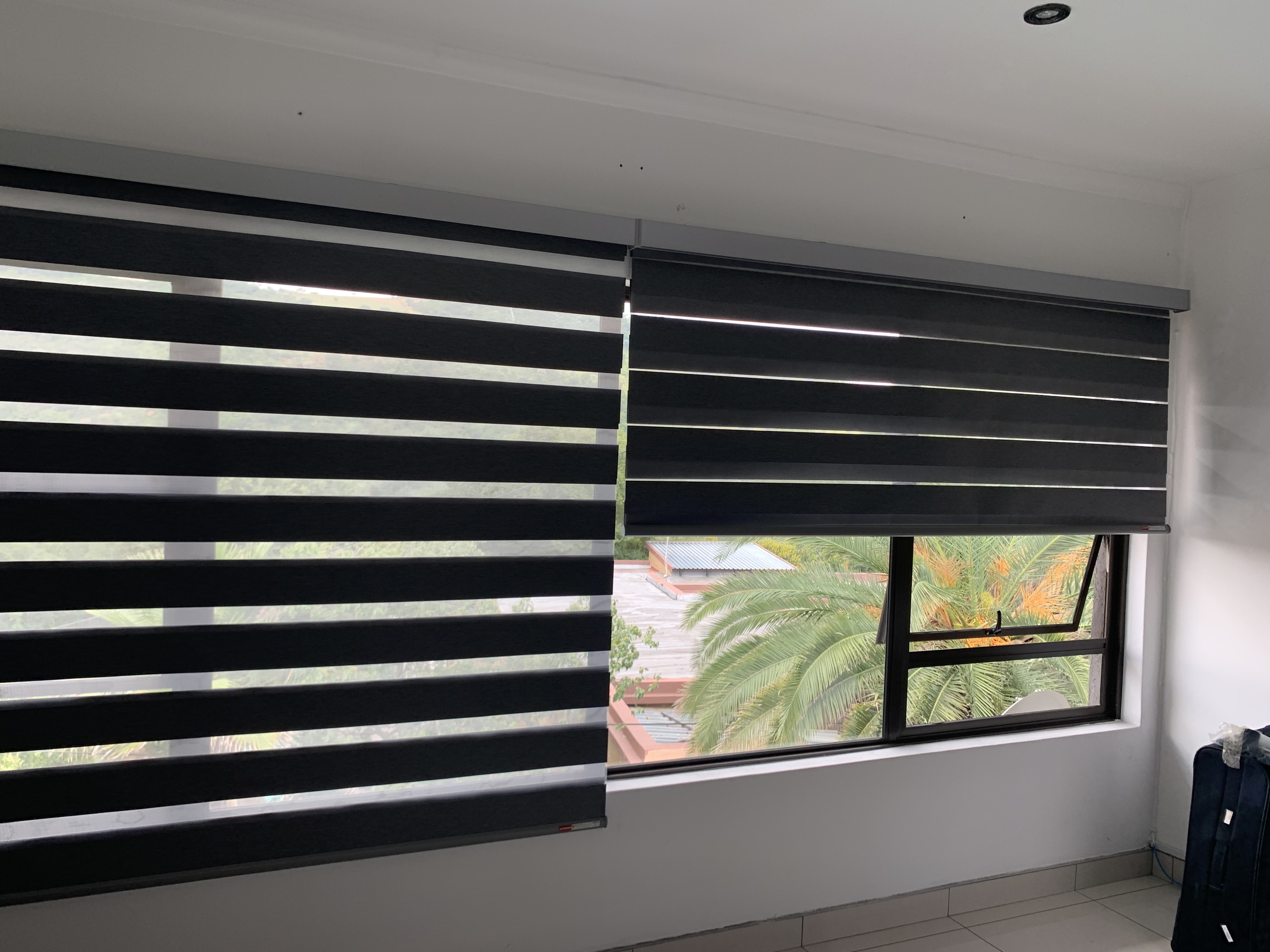 Automated Zebra Blinds