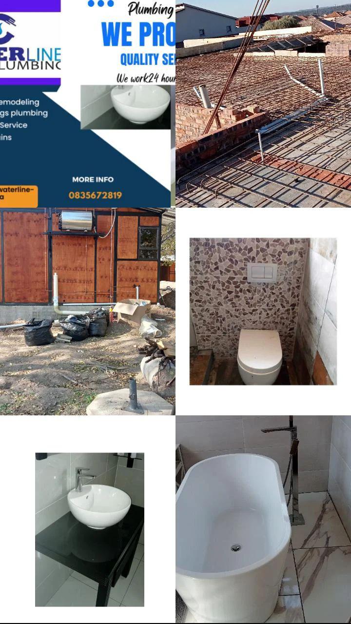 Some of our plumbing work done recently
