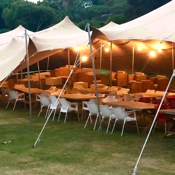 15m by 20m stretch tents bech