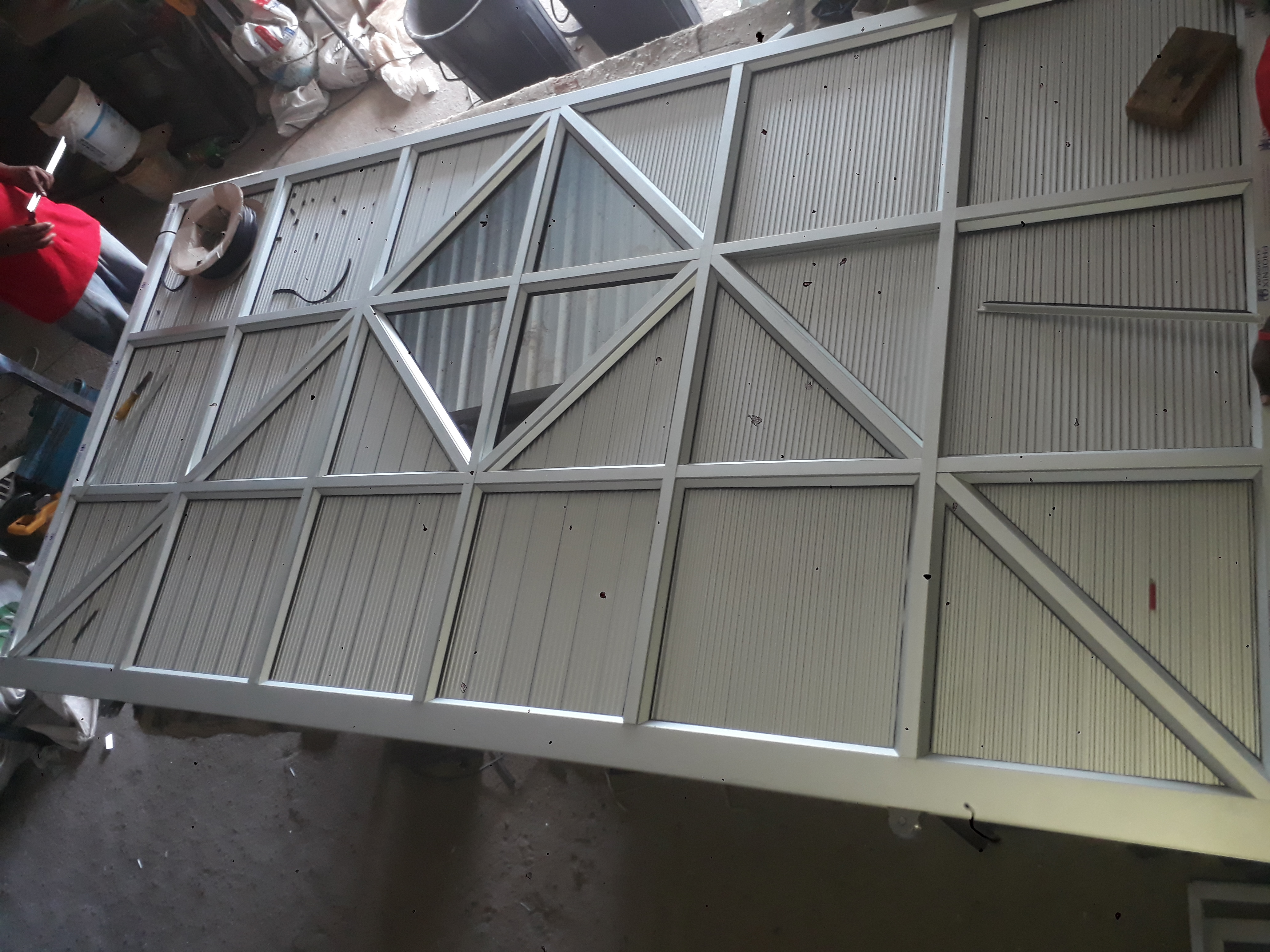 This is the garage door