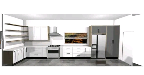 Kitchen cupboards
