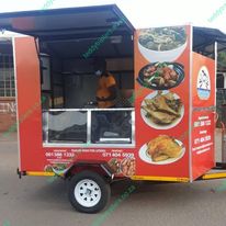 Mobile kitchen trailer 