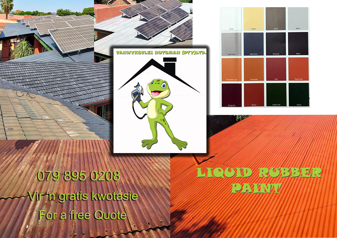 liquid ubber roof paint