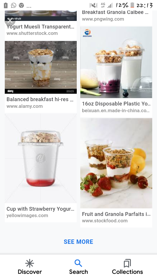 Our breakfast options
