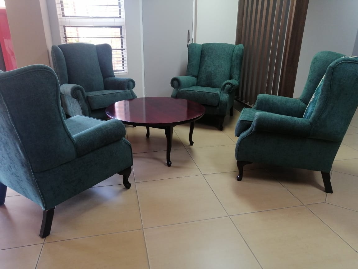 Re-upholstery done and another happy client 