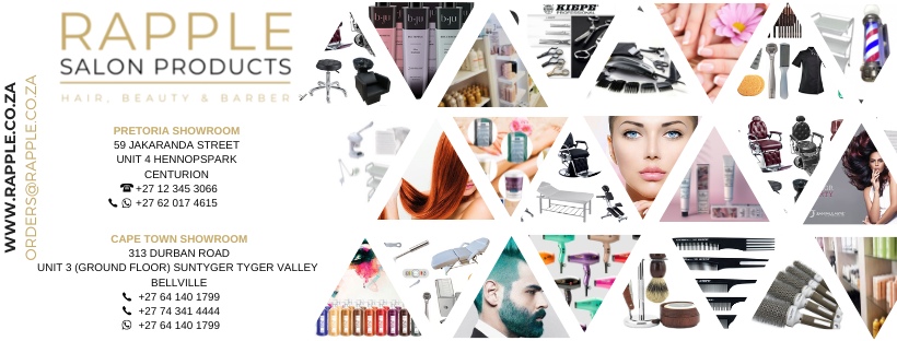 Rapple Salon Products is a one-stop-shop wholesale supplier to the hair, beauty & barber industry