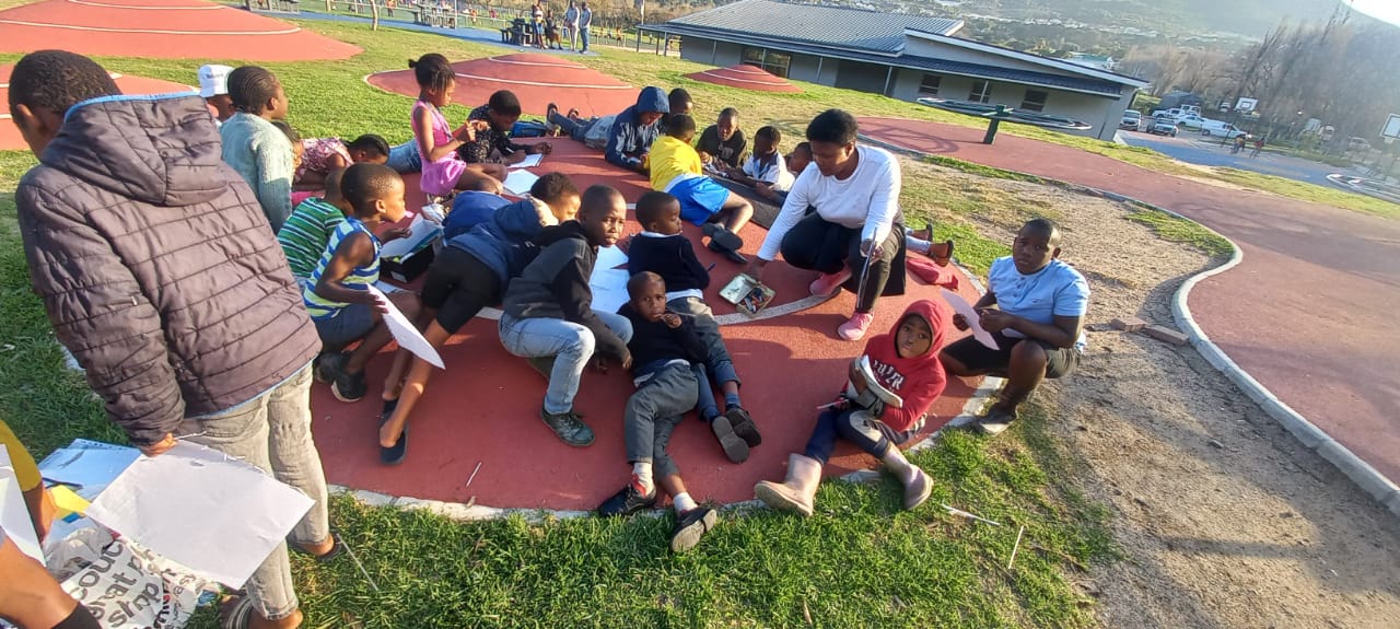 Life Skills Lessons with the Youth in Hout Bay