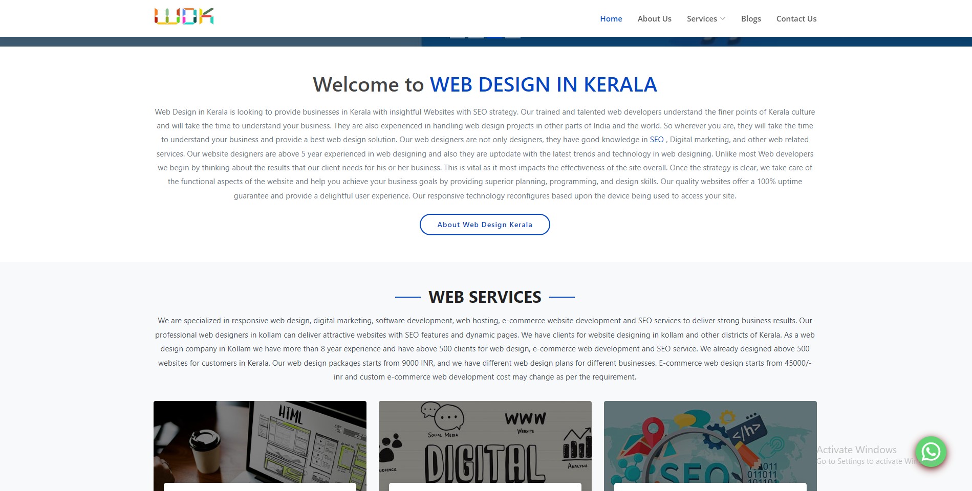 WEB DESIGN IN KERALA
