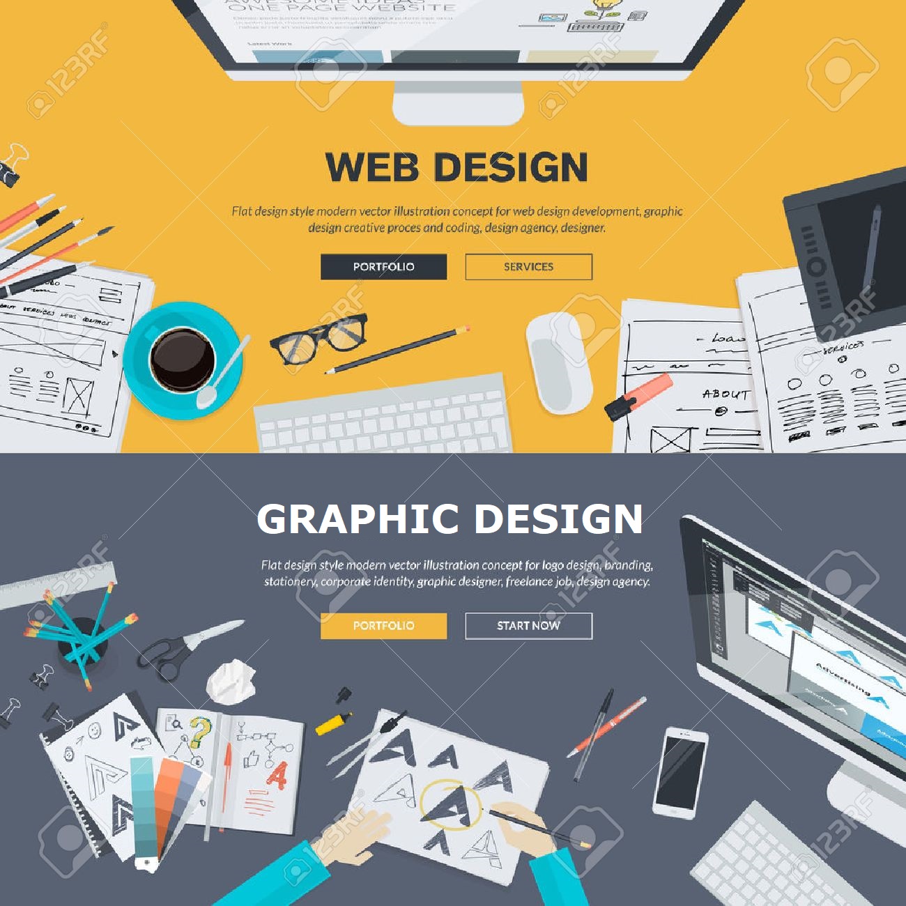 Graphic design services