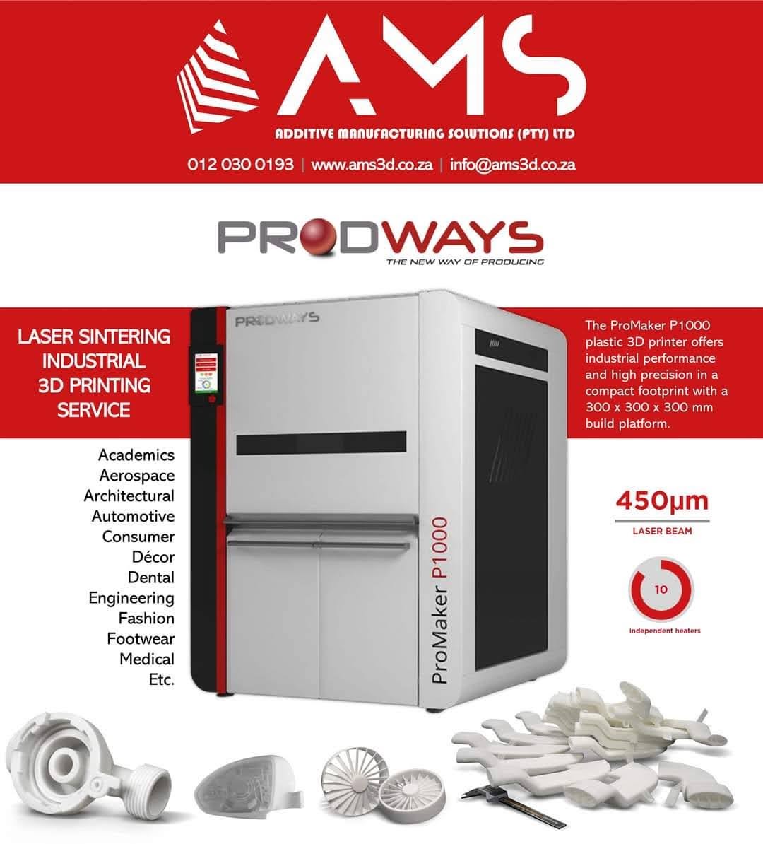 AMS3D Selecting Laser Sintering 3D Printing Services
