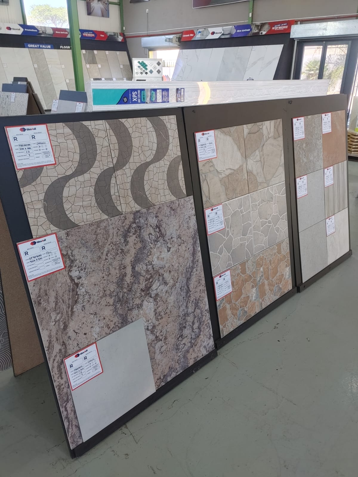 Our range of tiles